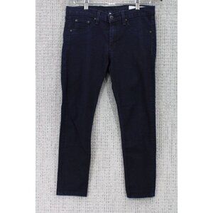 Rag & Bone Jeans Womens Size 29 Blue Dark Washed Legging Style Stretch Cotton